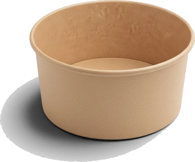 Ensaladera de Papel Kraft 25oz Inix