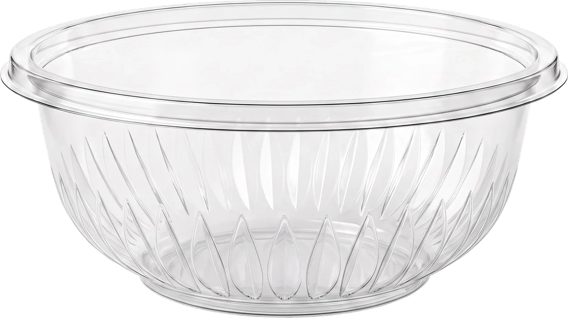 Ensaladera PET 32oz Transparente Monark
