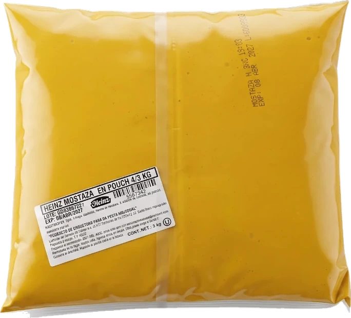 Mostaza Heinz Pouch 3KG