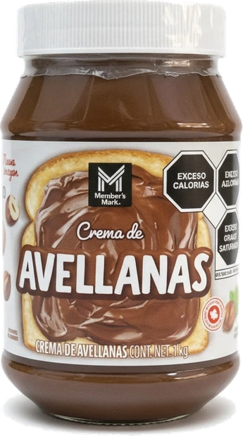 Crema de Avellanas Members 1Kg
