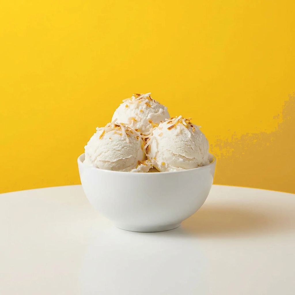 Modo de uso: nieve de coco