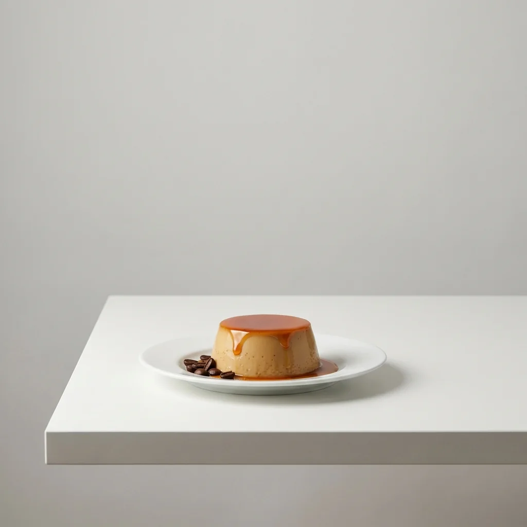 Modo de uso: flan de café