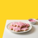 Modo de uso: galletas con glaseado rosa