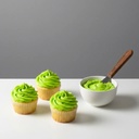 Modo de uso: betún verde para decorar