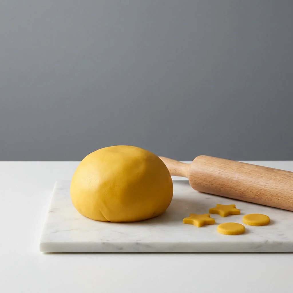 Modo de uso: fondant amarillo