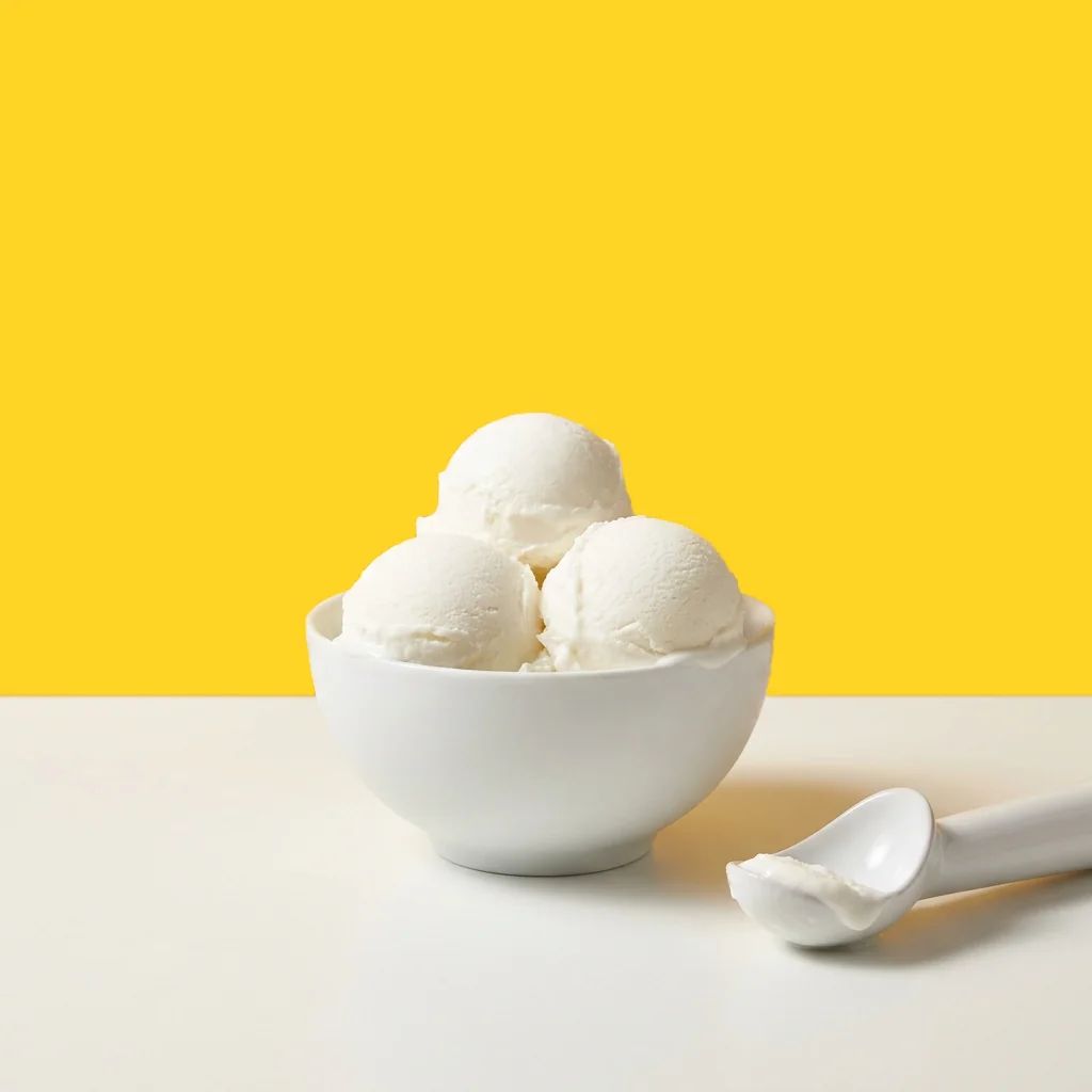 Modo de uso: helado de crema