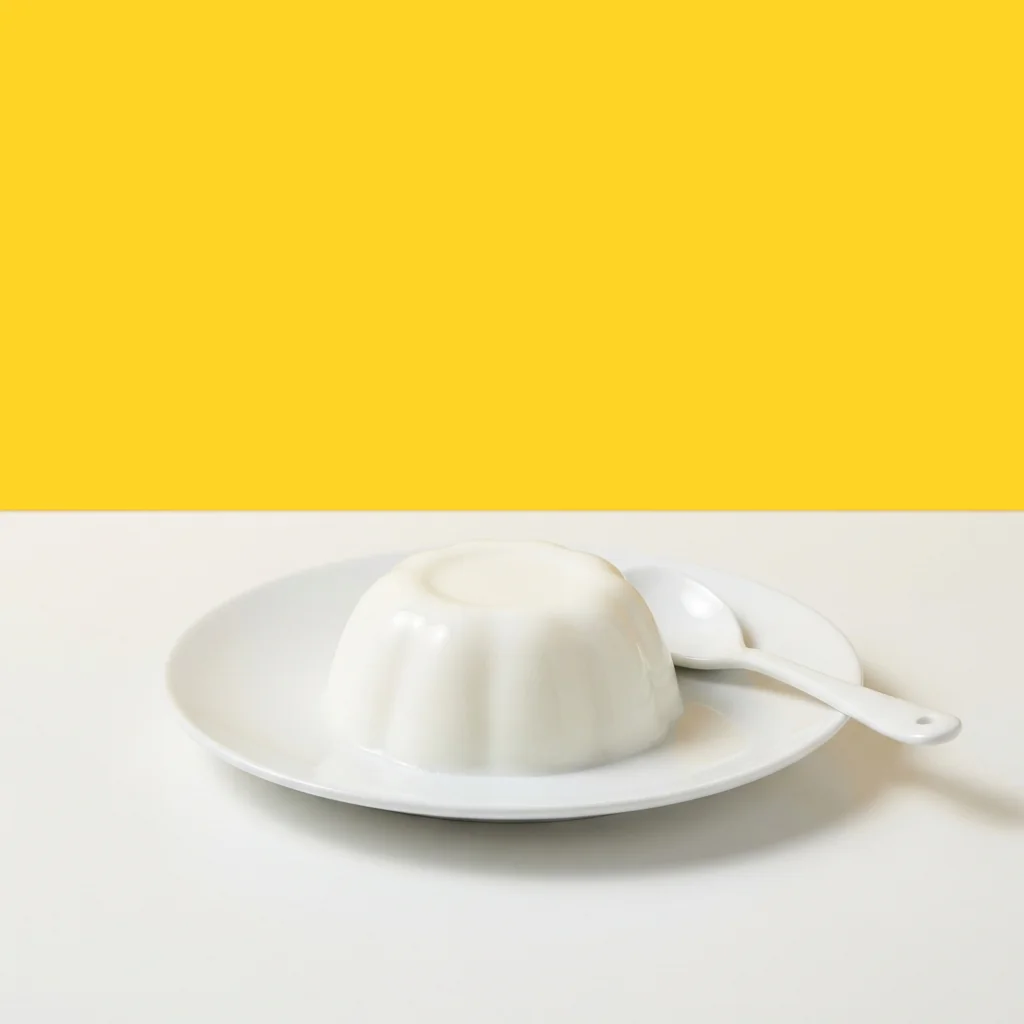 Modo de uso: gelatina de leche