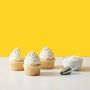 Modo de uso: betún blanco para decorar