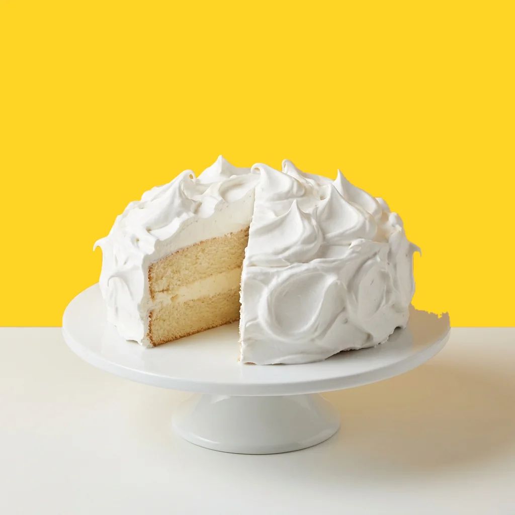 Modo de uso: pastel con merengue