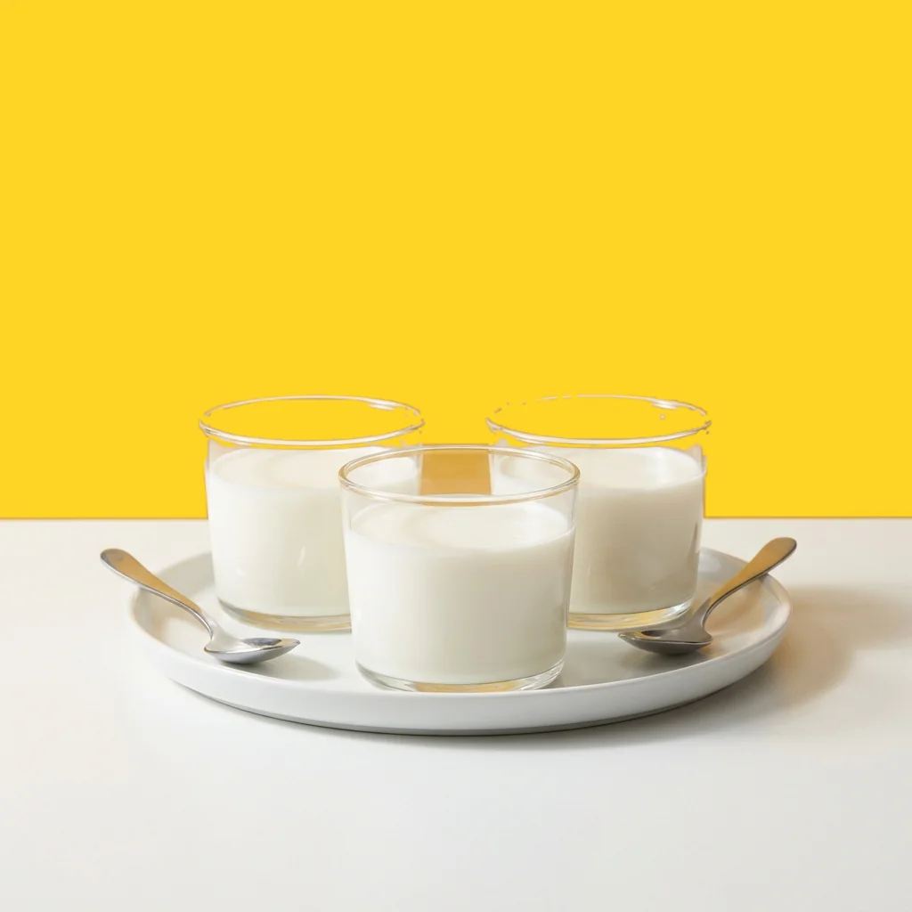 Modo de uso: gelatina de leche