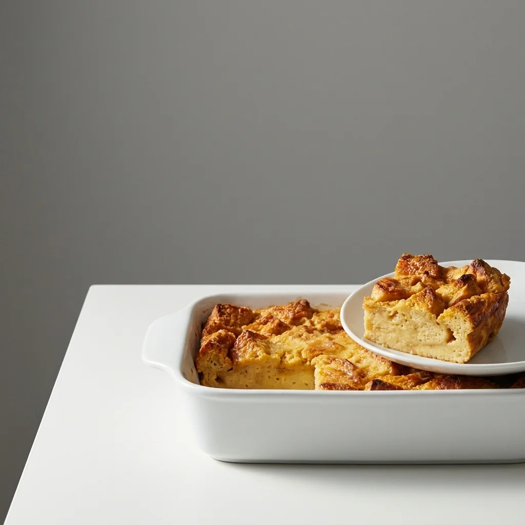 Modo de uso: budín de pan