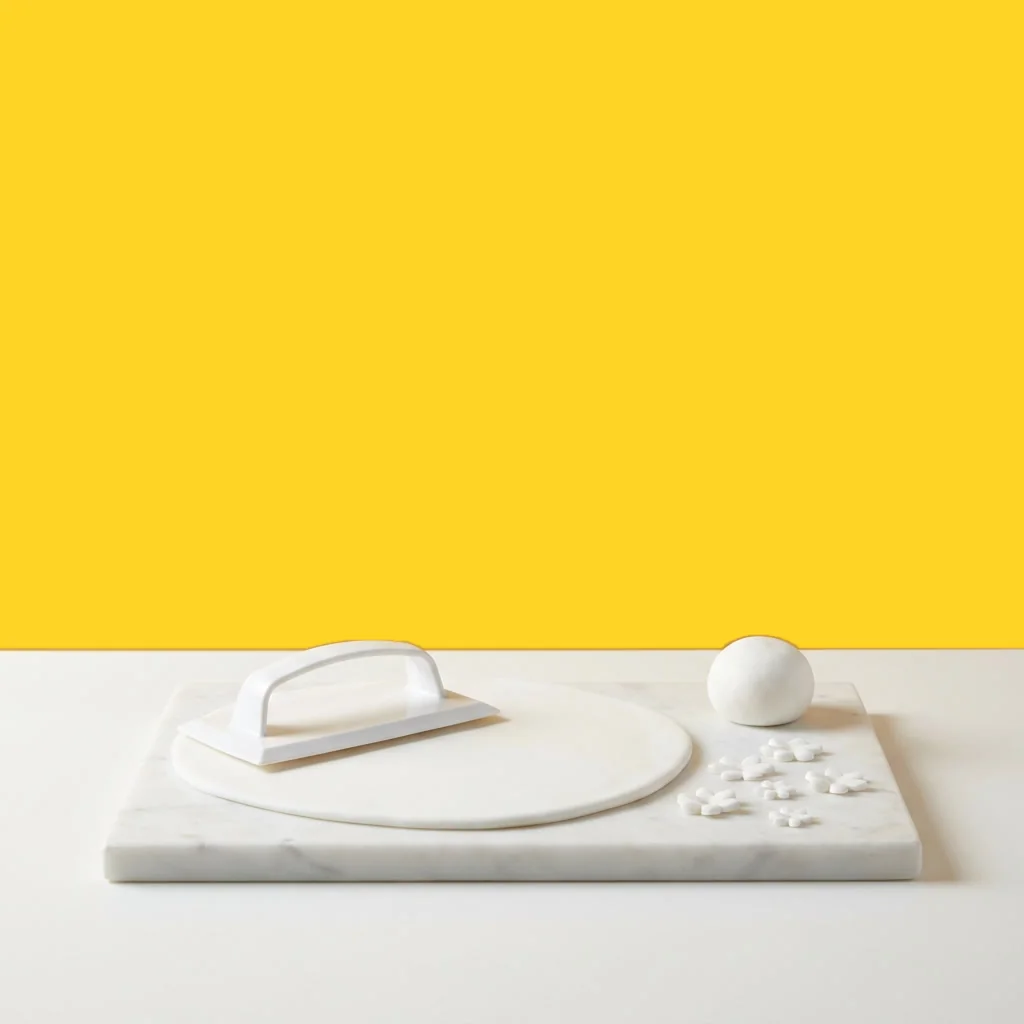 Modo de uso: fondant blanco
