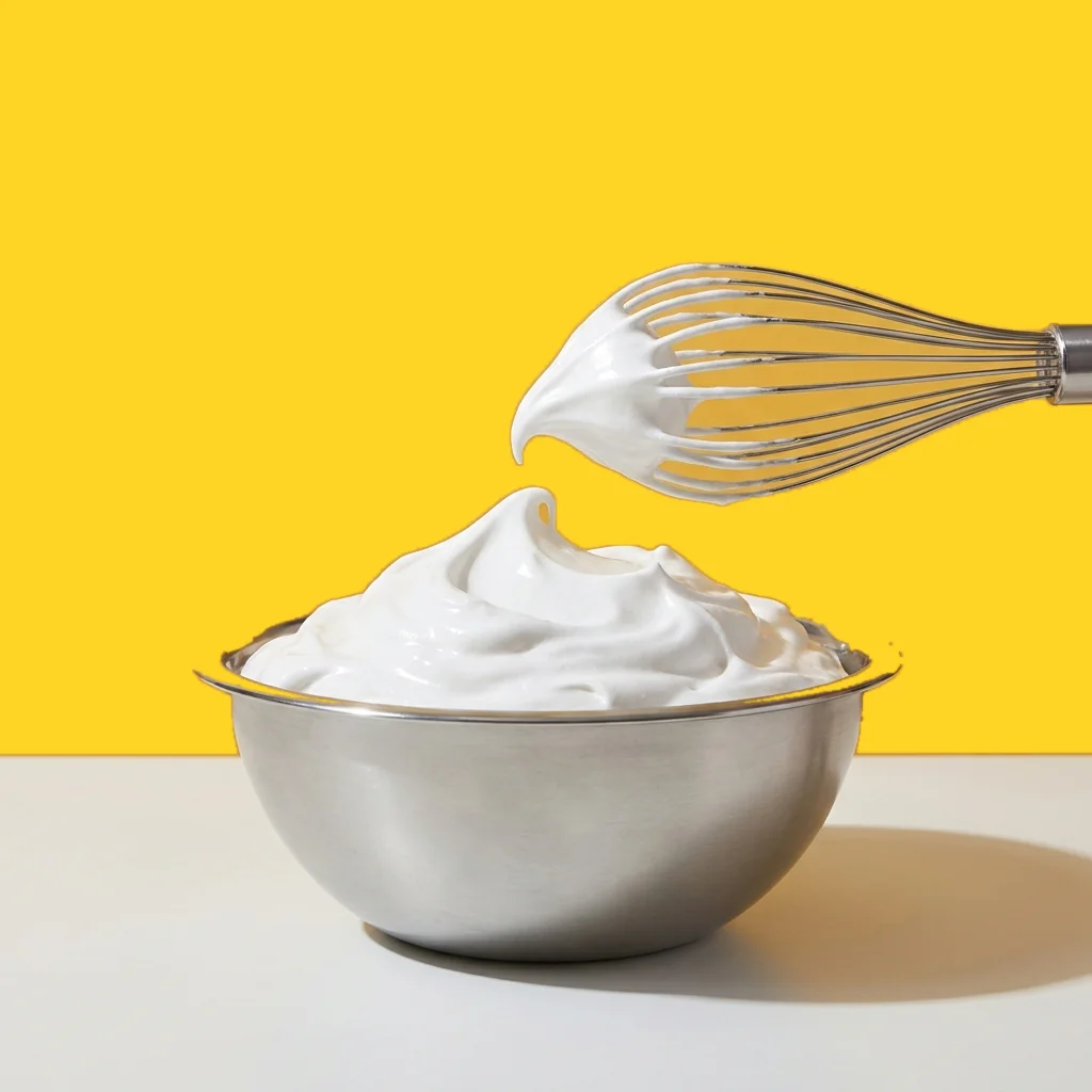 Modo de uso: merengue batido