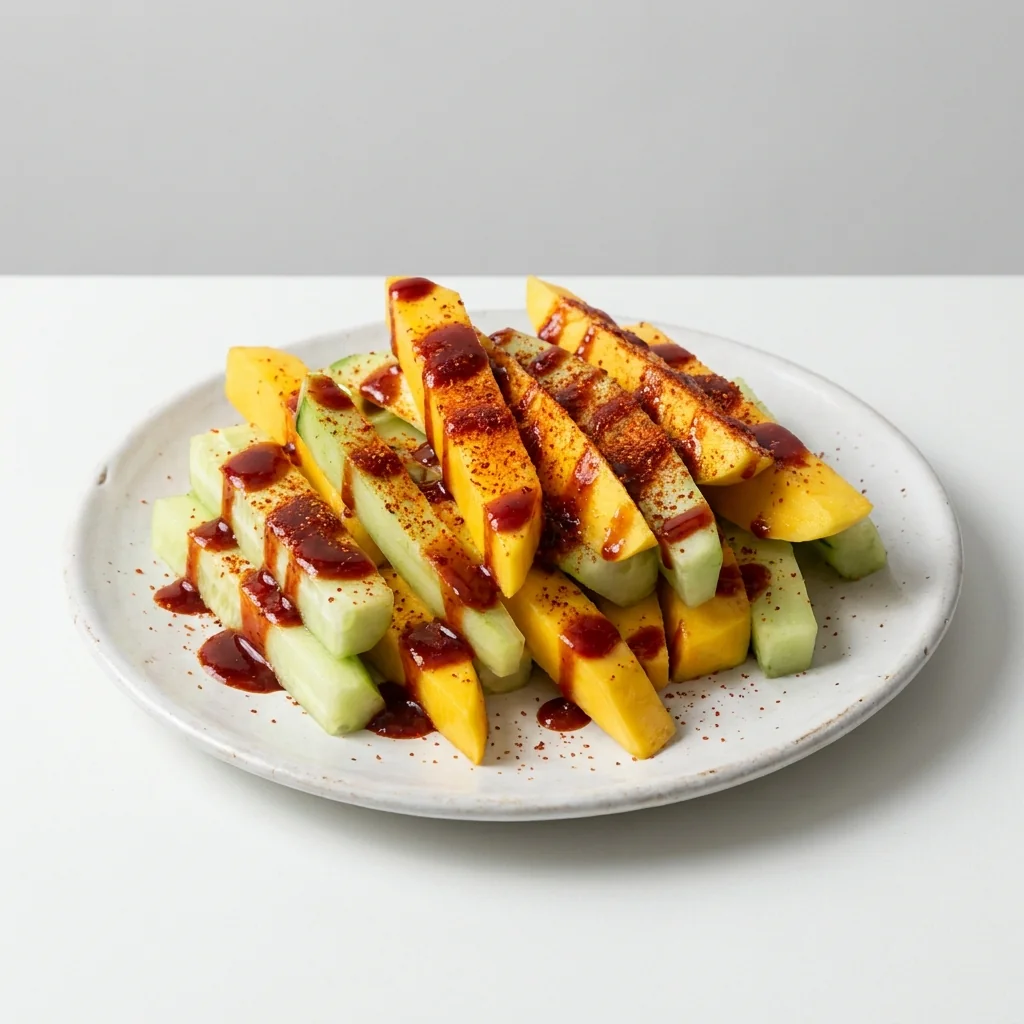 Modo de uso: fruta con chamoy
