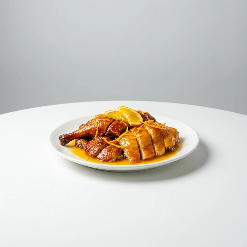Modo de uso: pollo a la naranja