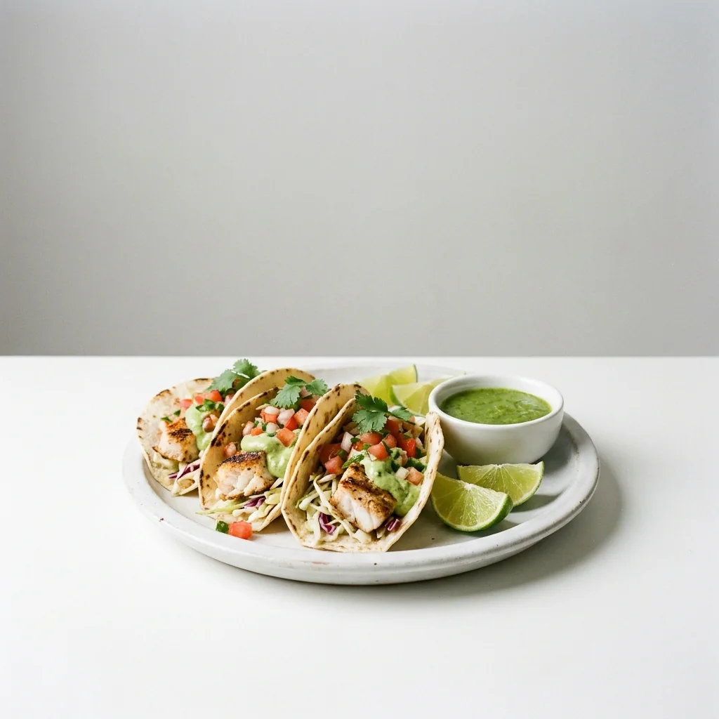 Modo de uso: tacos de pescado