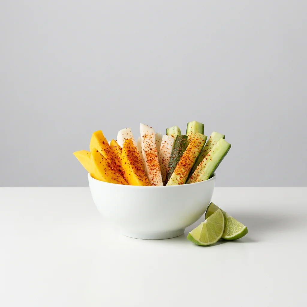 Modo de uso: fruta con chile