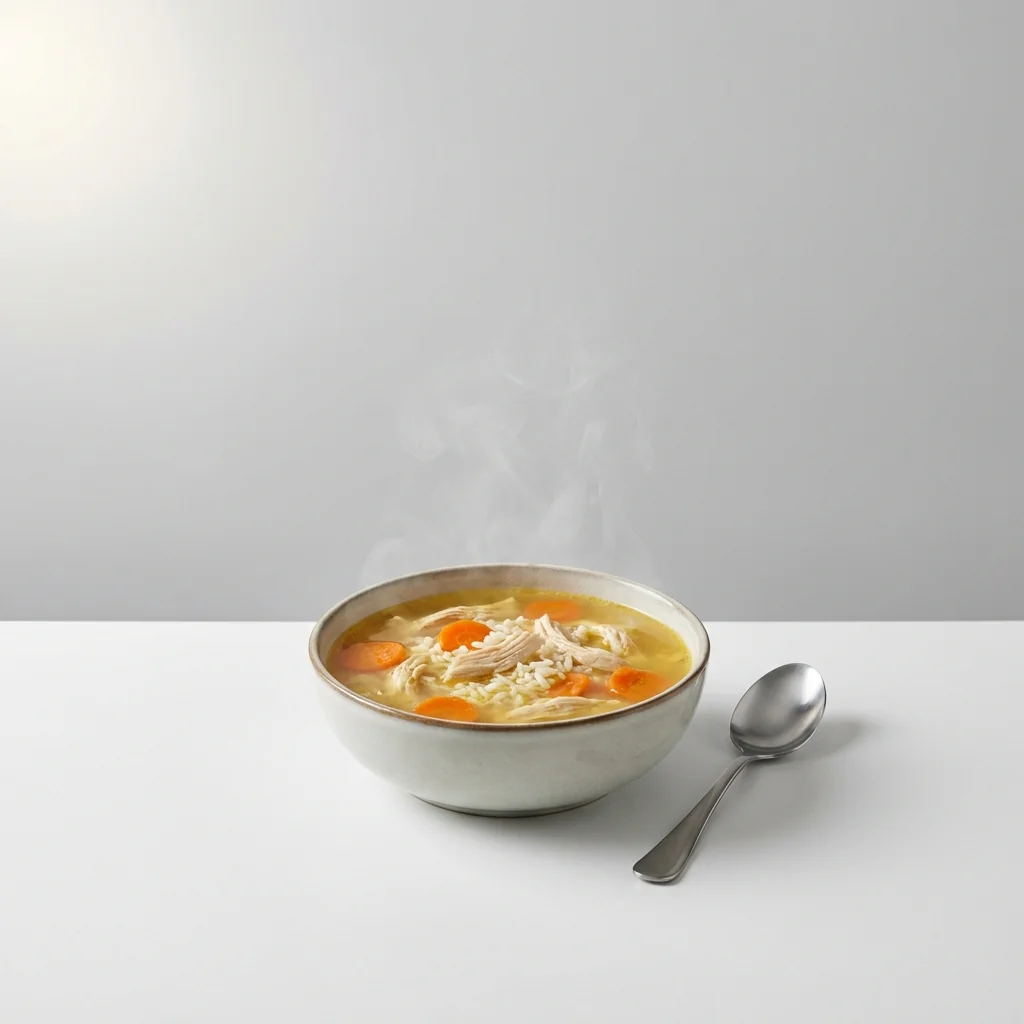 Modo de uso: caldo de pollo