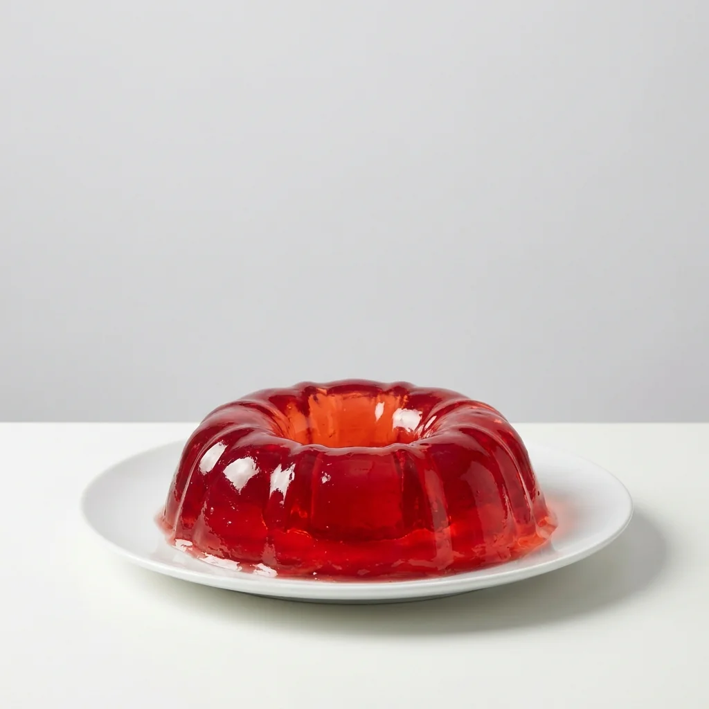 Modo de uso: gelatina desmoldada