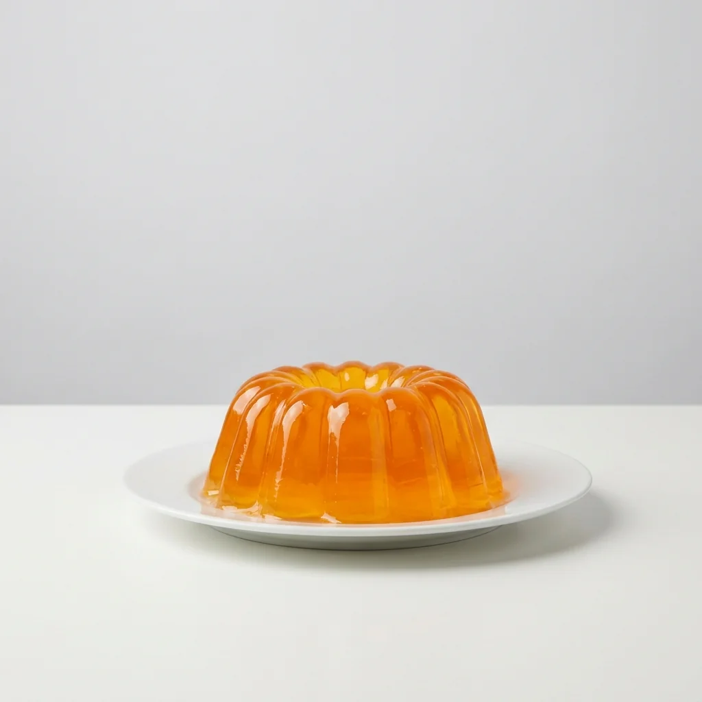 Modo de uso: gelatina desmoldada