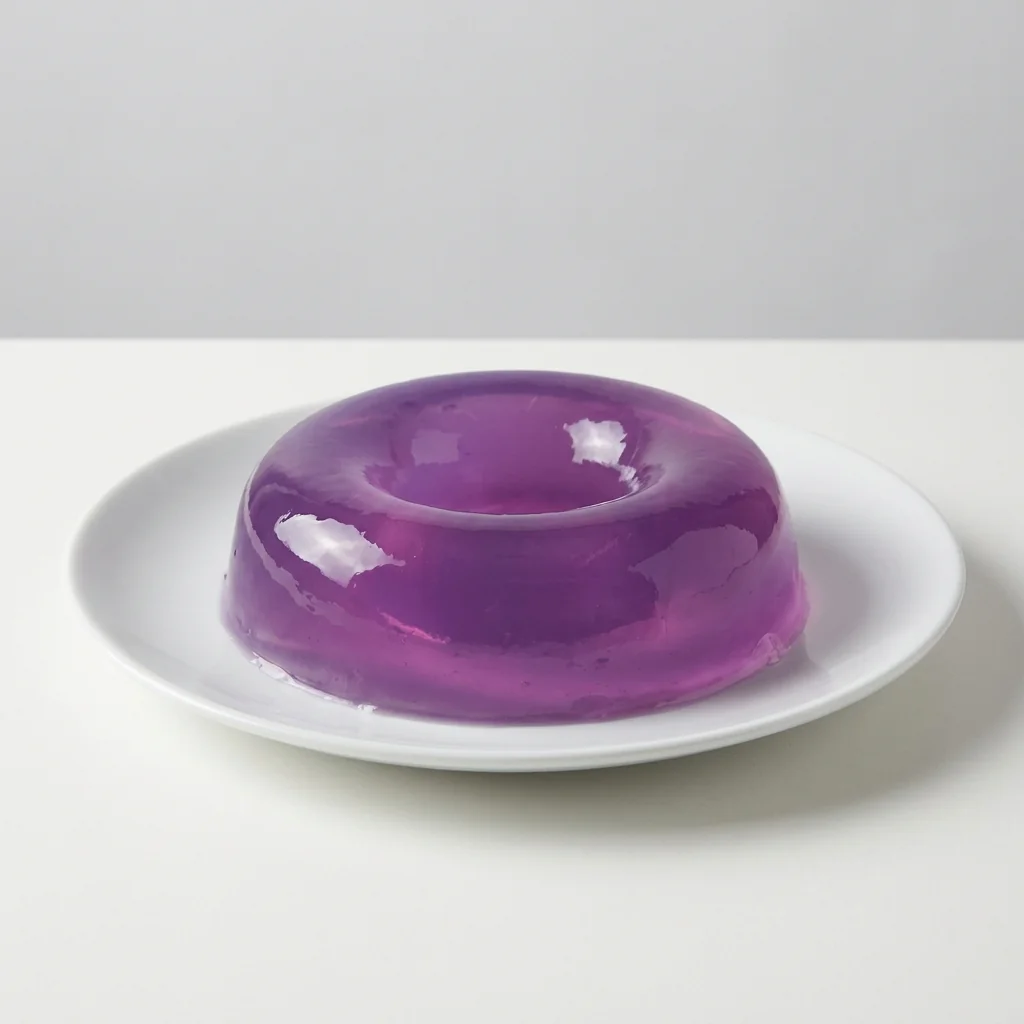 Modo de uso: gelatina desmoldada