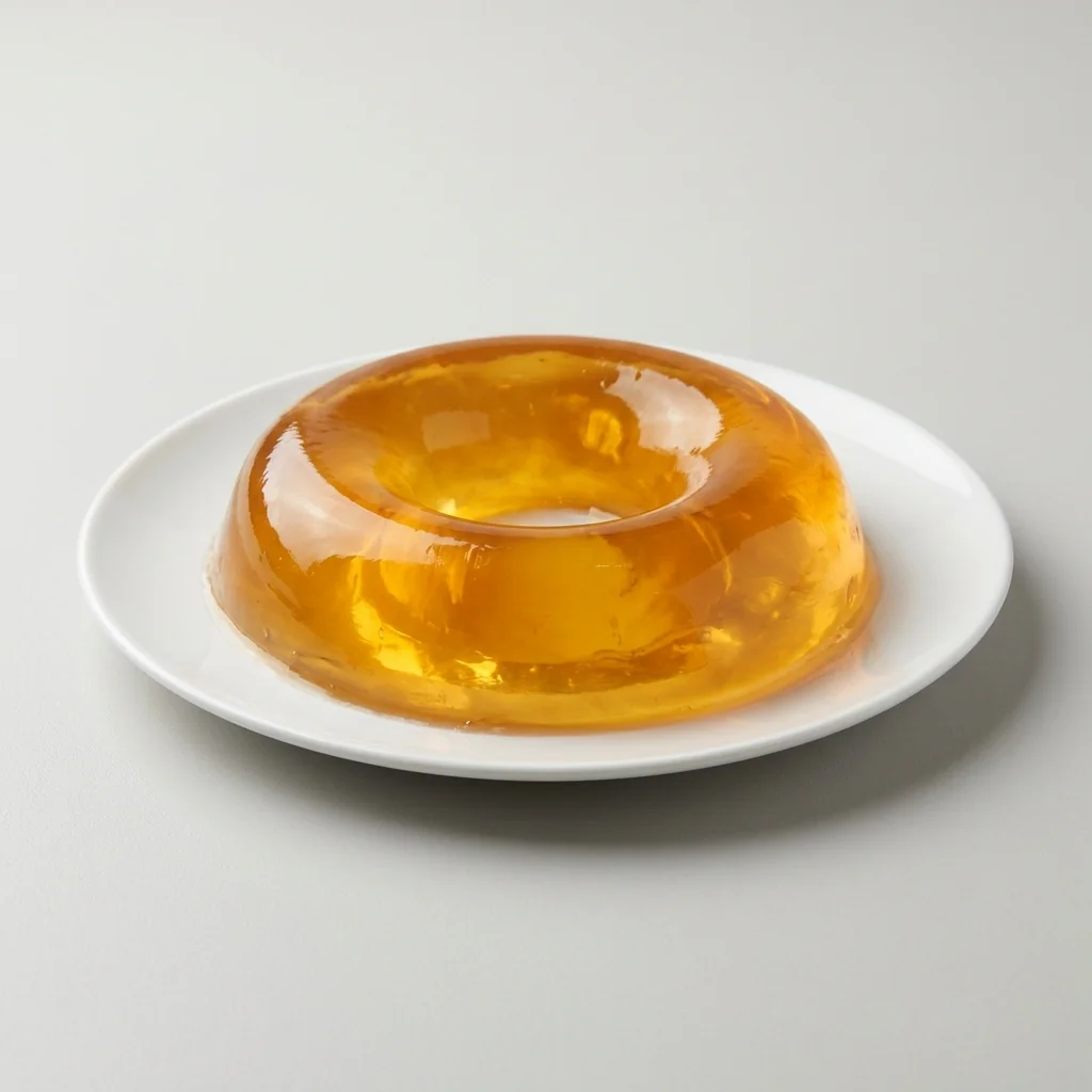 Modo de uso: gelatina desmoldada