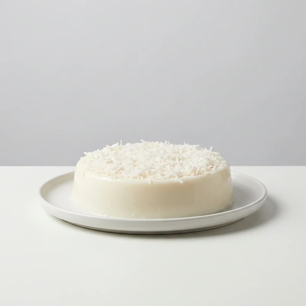 Modo de uso: gelatina de coco