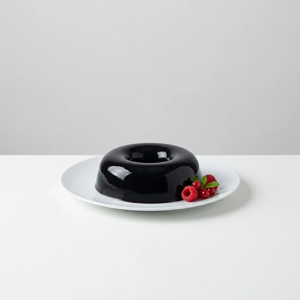 Modo de uso: gelatina negra