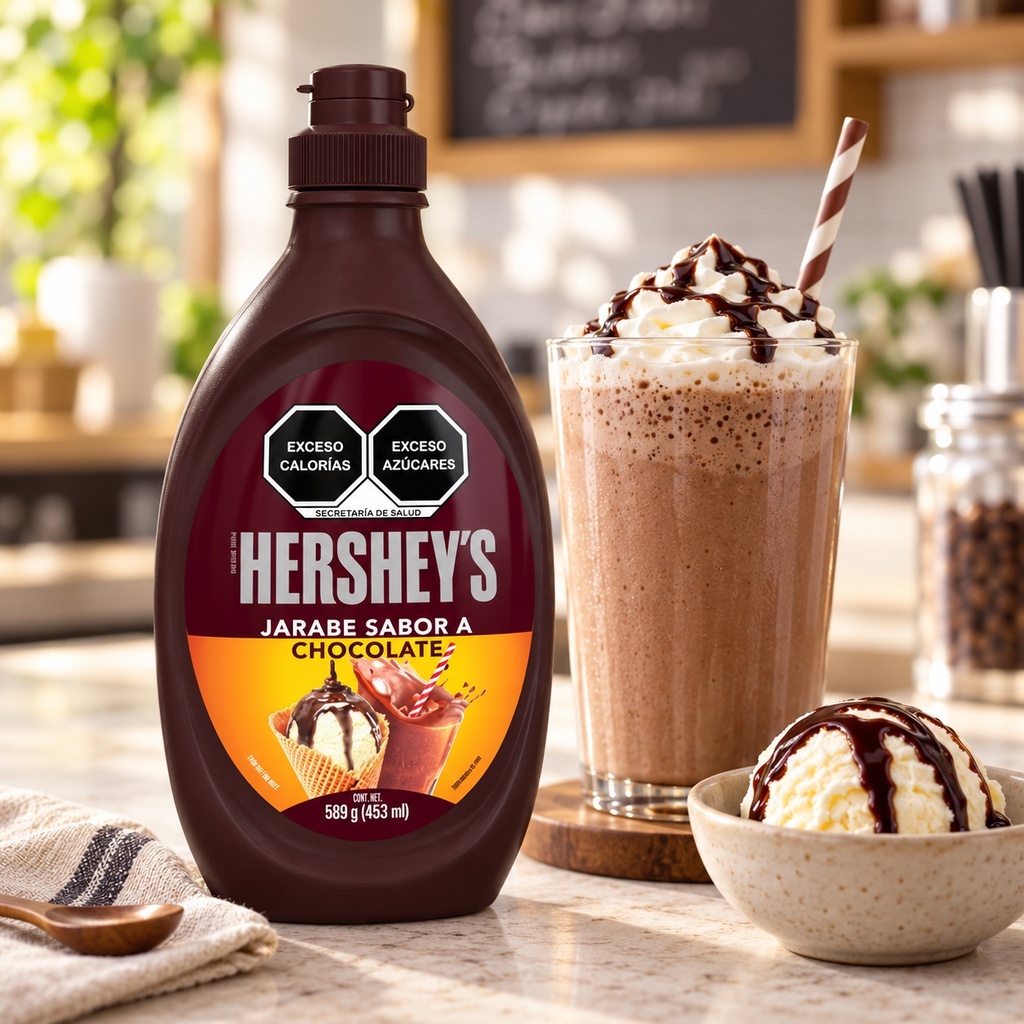 Jarabe Hershey´s Sabor Chocolate 589GRS | escena