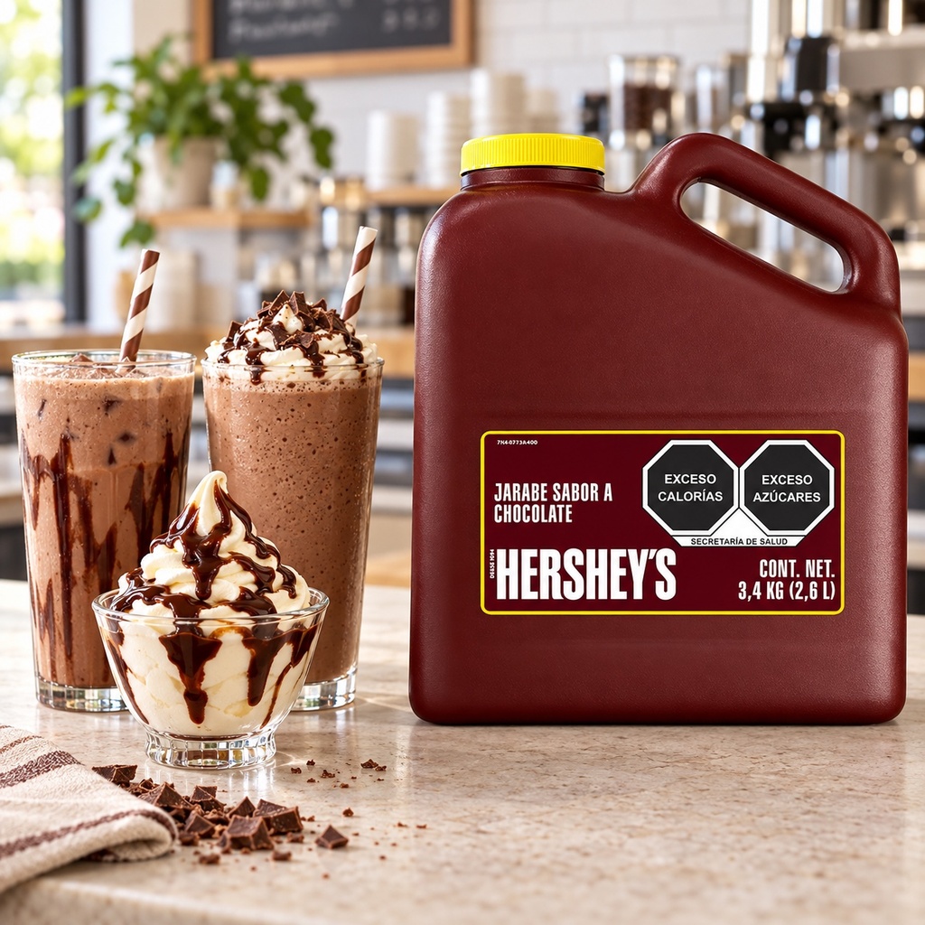 Jarabe Líquido Chocolate Hershey´s 3.4kg | escena