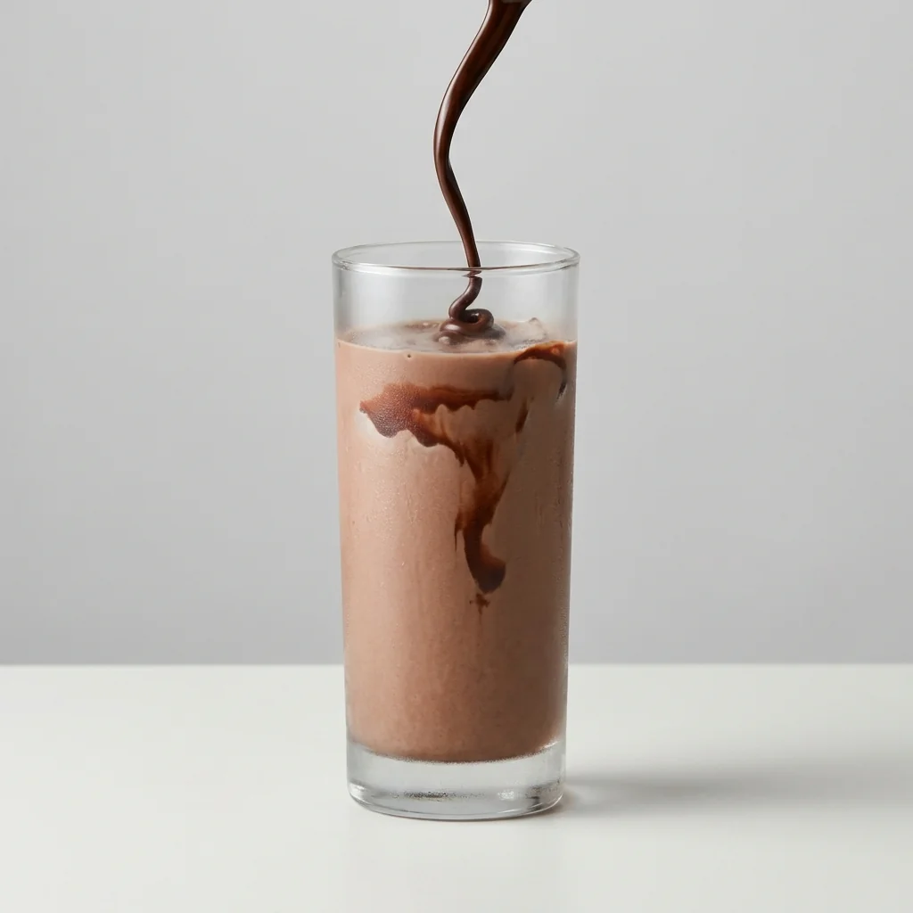 Modo de uso: leche con chocolate