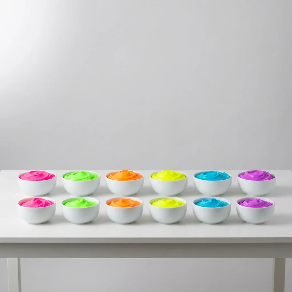 Modo de uso: colores neón