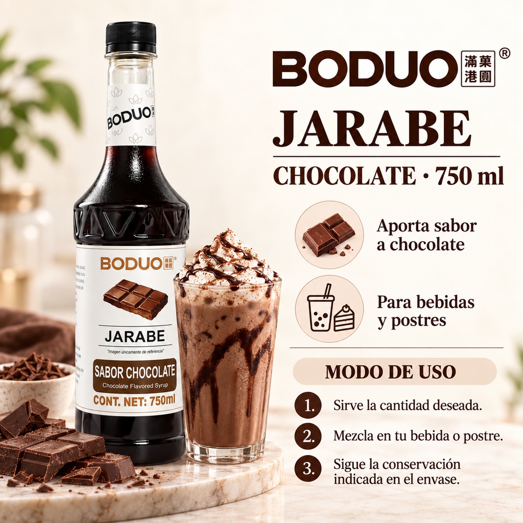 Ficha premium | Características y modo de uso | JBOD-CHO-750