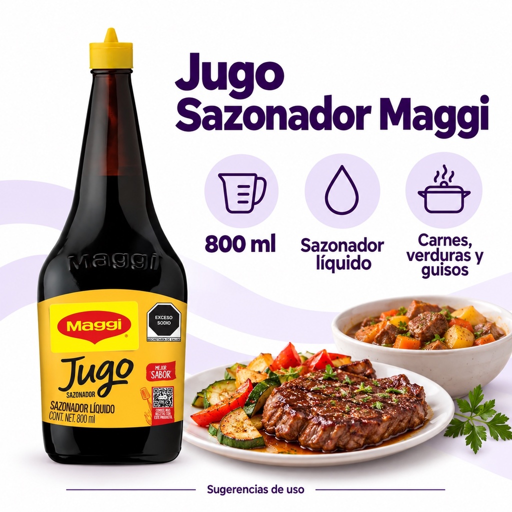 Jugo Sazonador Maggi | ficha