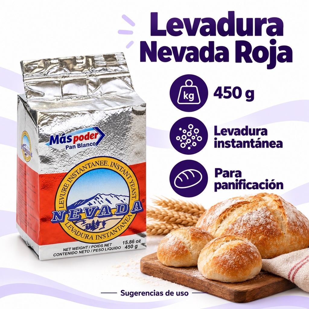 Levadura Nevada Roja | ficha