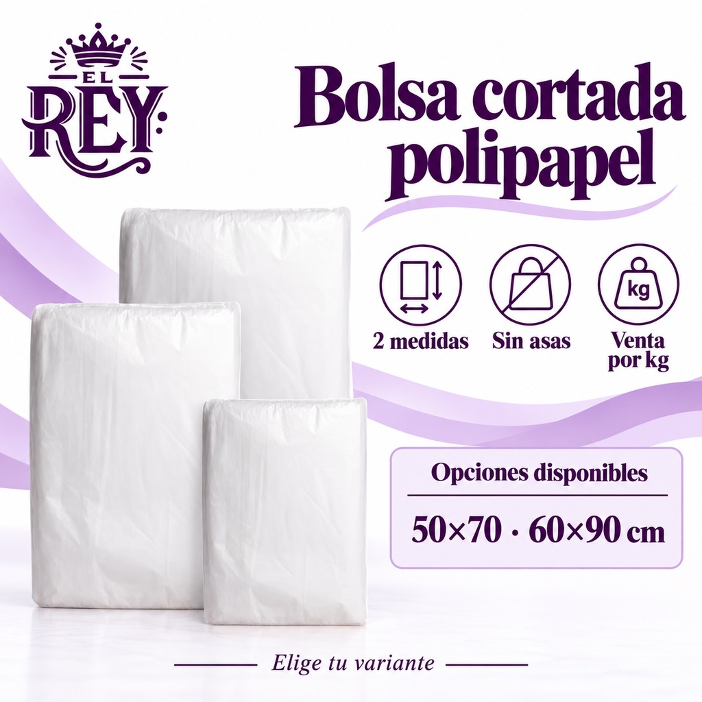 Bolsa Cortada Polipapel | ficha