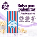 Bolsa de Papel #1 Rayada para Palomita 100PZ | ficha