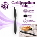 Cuchillo mediano Tokio | Negro | ficha