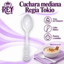 Cuchara mediana Regia Tokio | Blanco | ficha