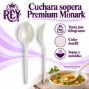 Cuchara sopera Premium Monark | Marfil | ficha