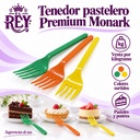 Tenedor pastelero Premium Monark | Colores | ficha