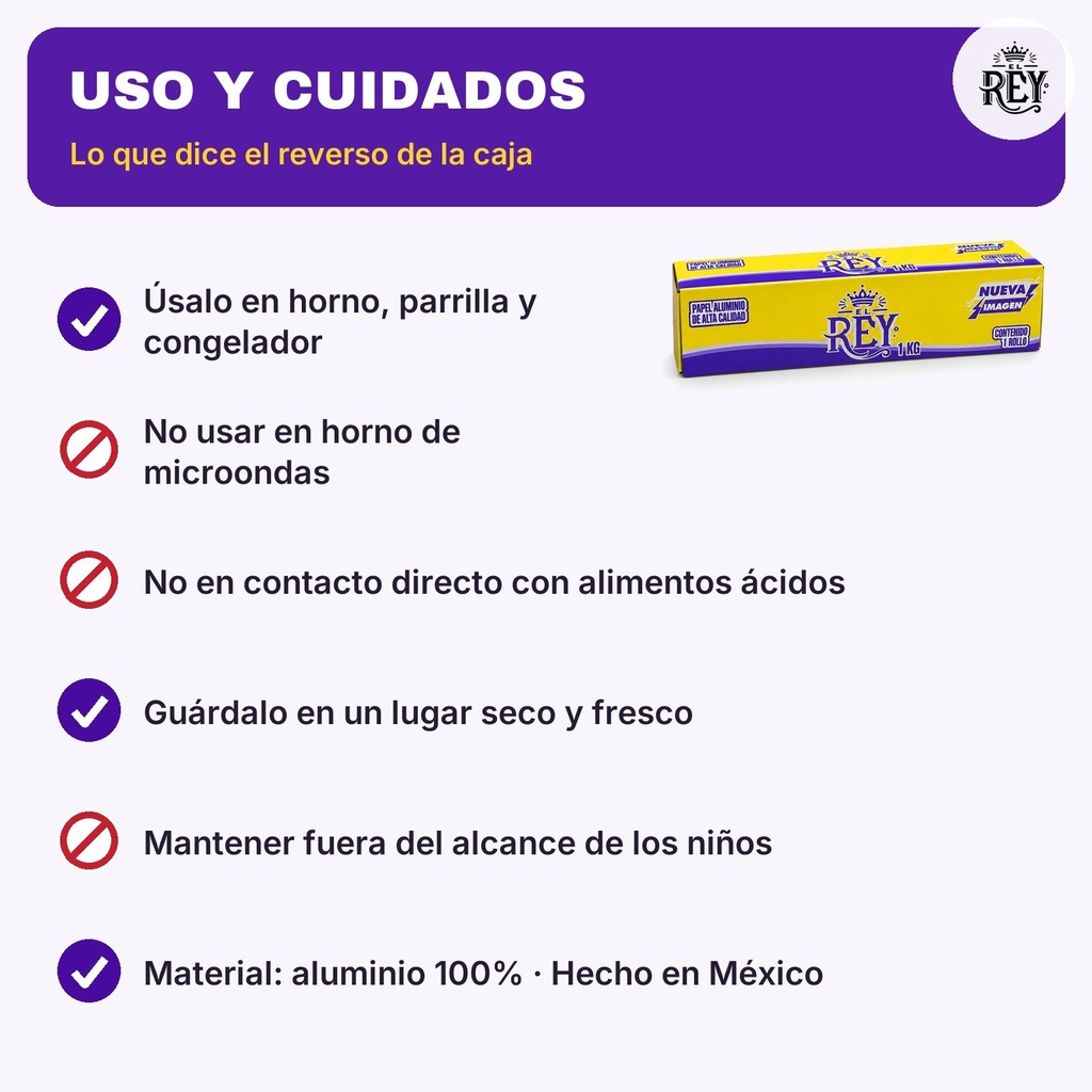 Características · cuidados