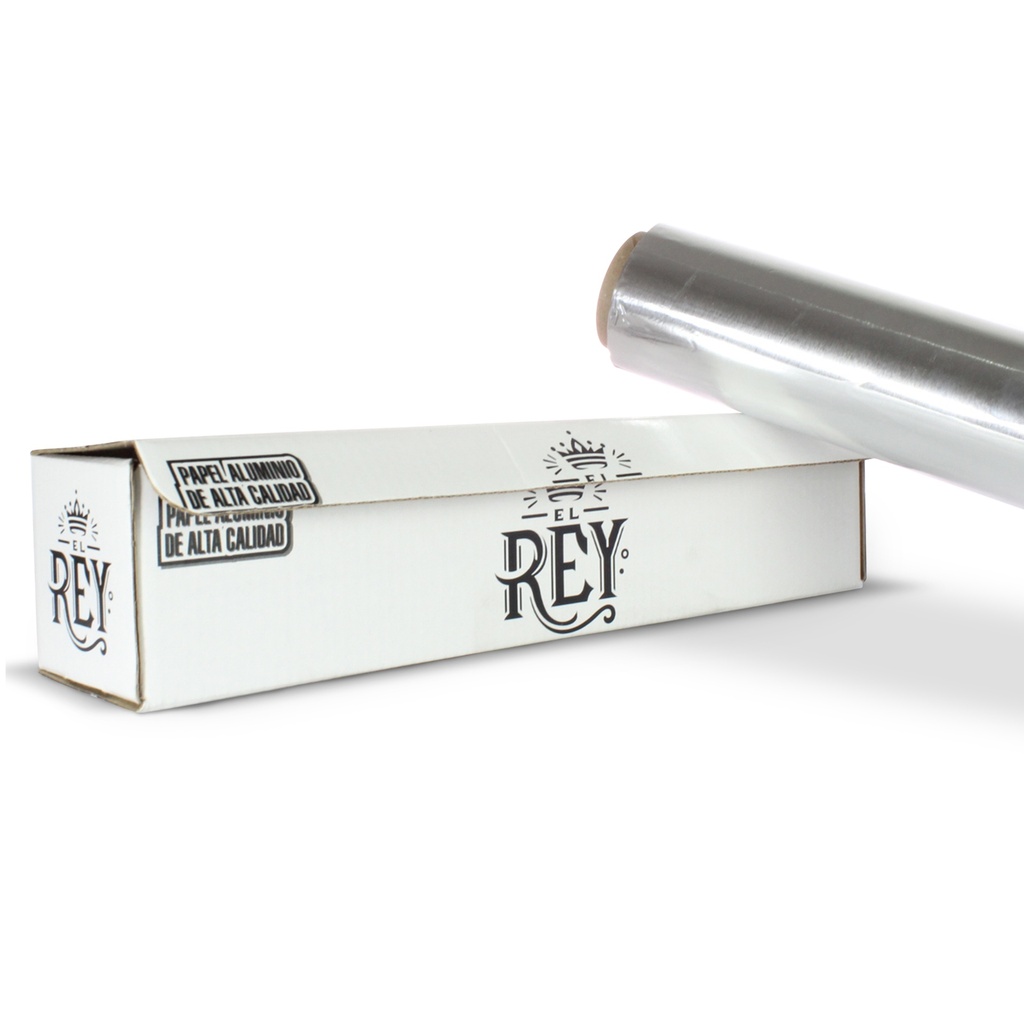 PAPEL ALUMINIO ECO-REY GRUESO (24 MICRAS)