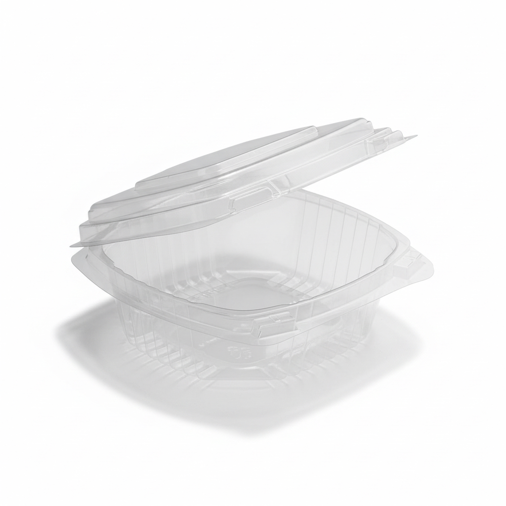 CONTENEDOR BISAGRA TRANSPARENTE 1110-41 INIX