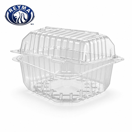 [CBTR-0389] Contenedor Bisagra Transparente RB180 Reyma