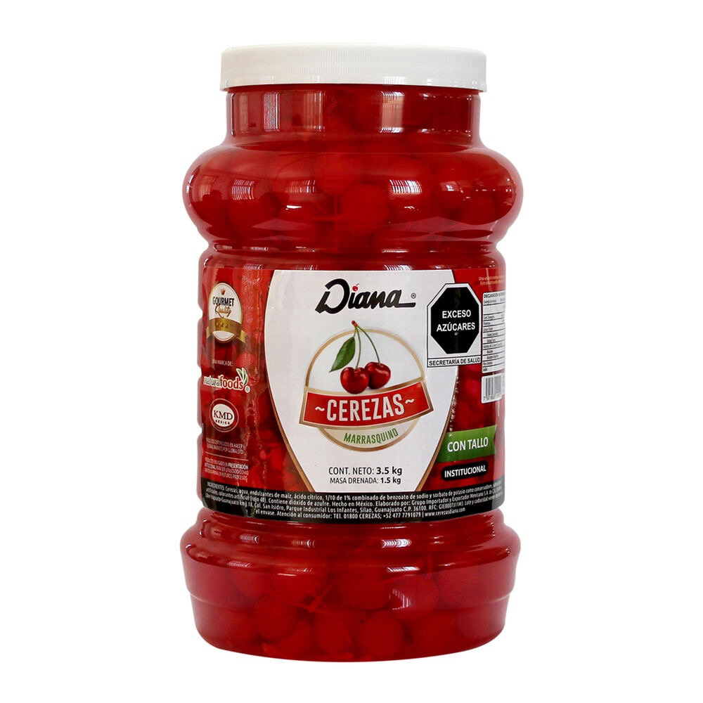 Bote Cerezas Marrasquino Roja Diana 3.4KG