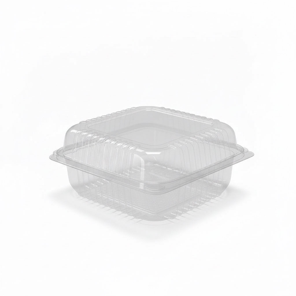 Contenedor Bisagra Transparente 1414-43 Inix