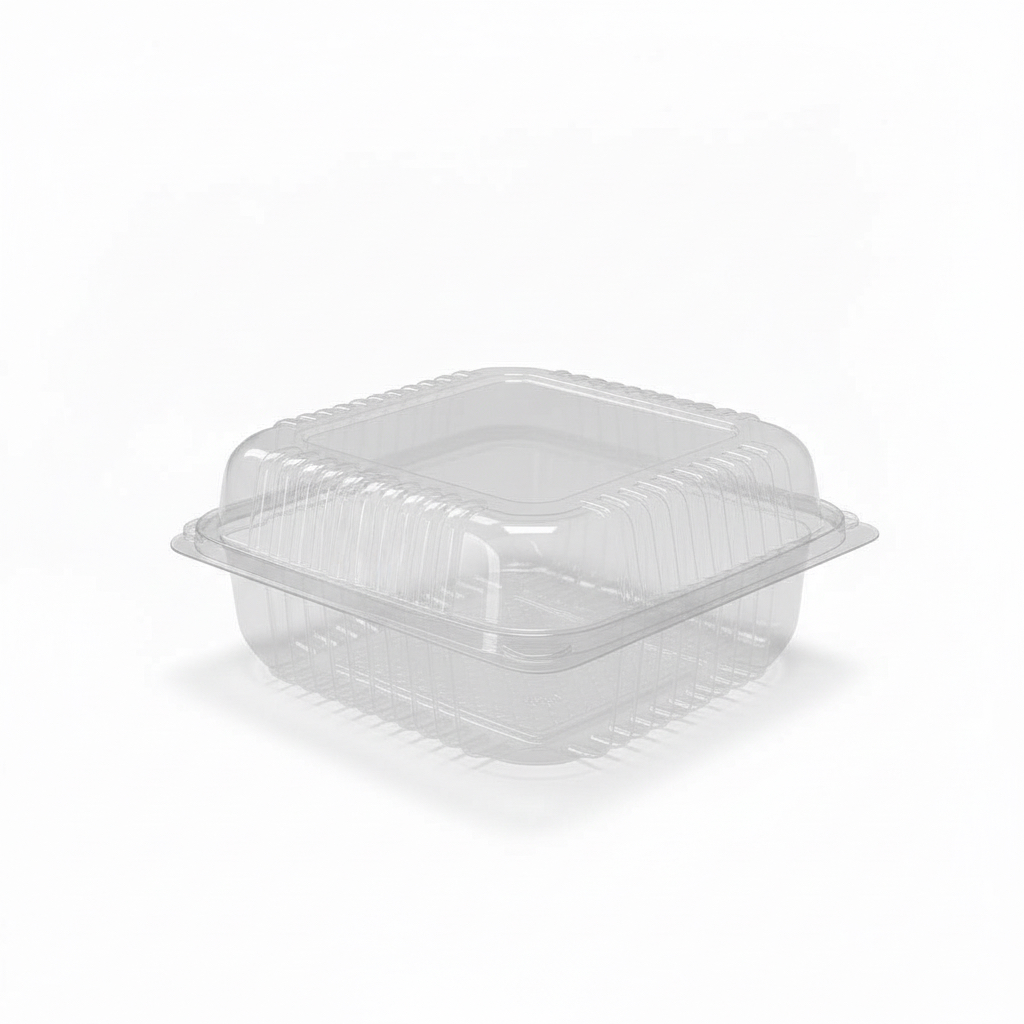 CONTENEDOR BISAGRA TRANSPARENTE 1414-43 INIX