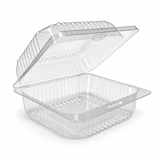 [CBT1-0386] Contenedor Bisagra Transparente 1414-43 Inix