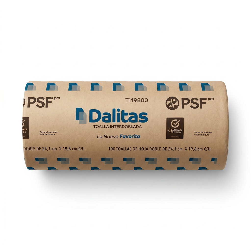 Toalla Intedoblada Dalitas C/100u